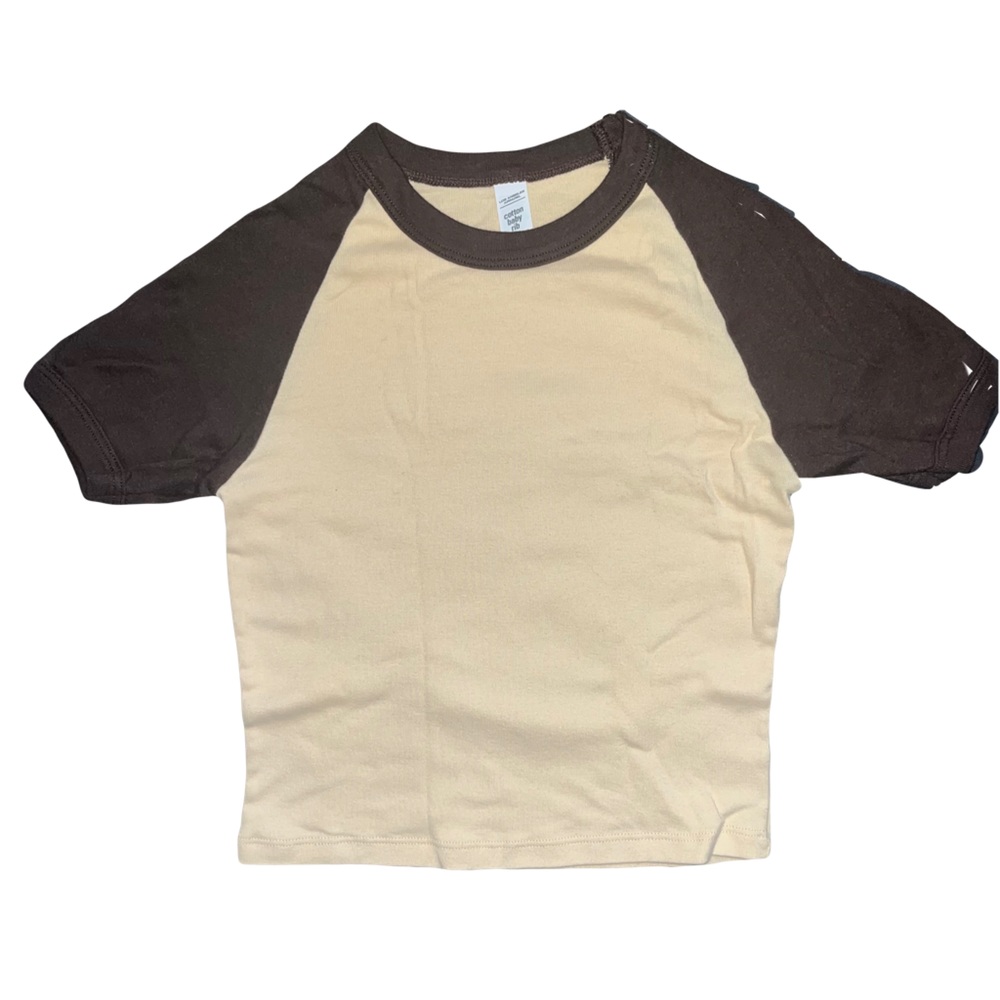 LA apparel ringer tee